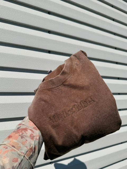 Acid Wash Statement Tee