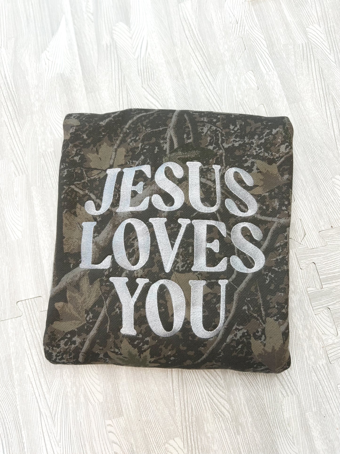 Jesus Loves You Crewneck Sweatshirt