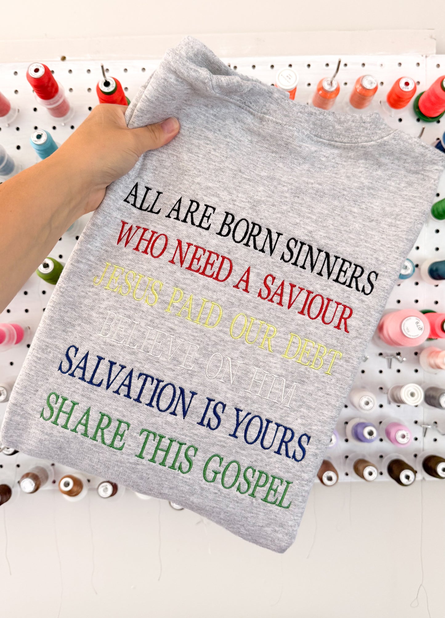 PLAN OF SALVATION SWEATSHIRT