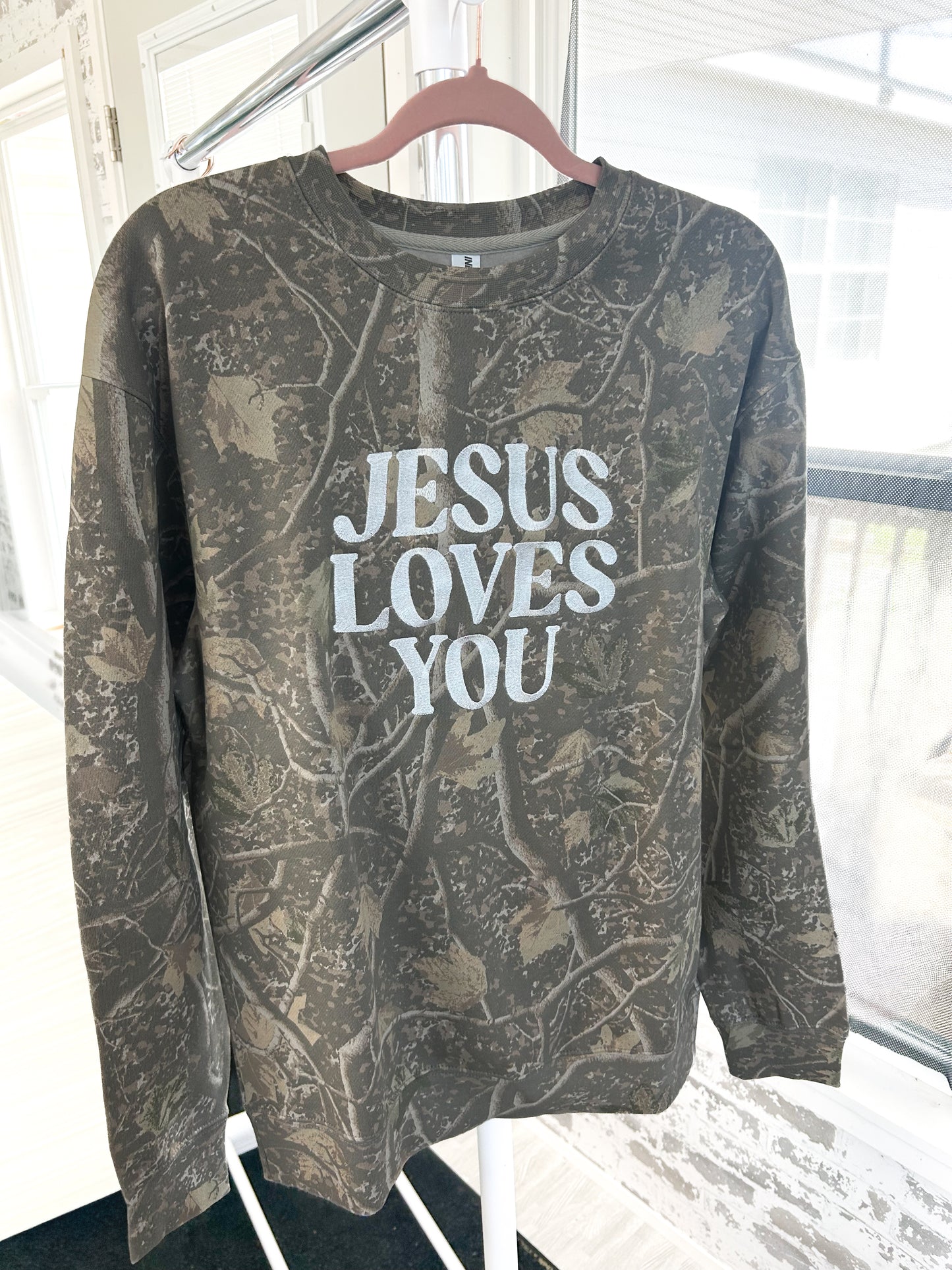 Jesus Loves You Crewneck Sweatshirt